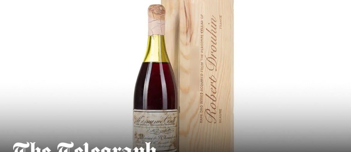 Burgundy breaks record for most expensive wine ever sold