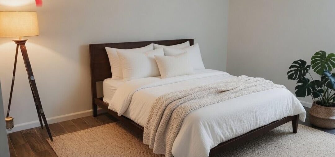 Which bedroom rug looks best?