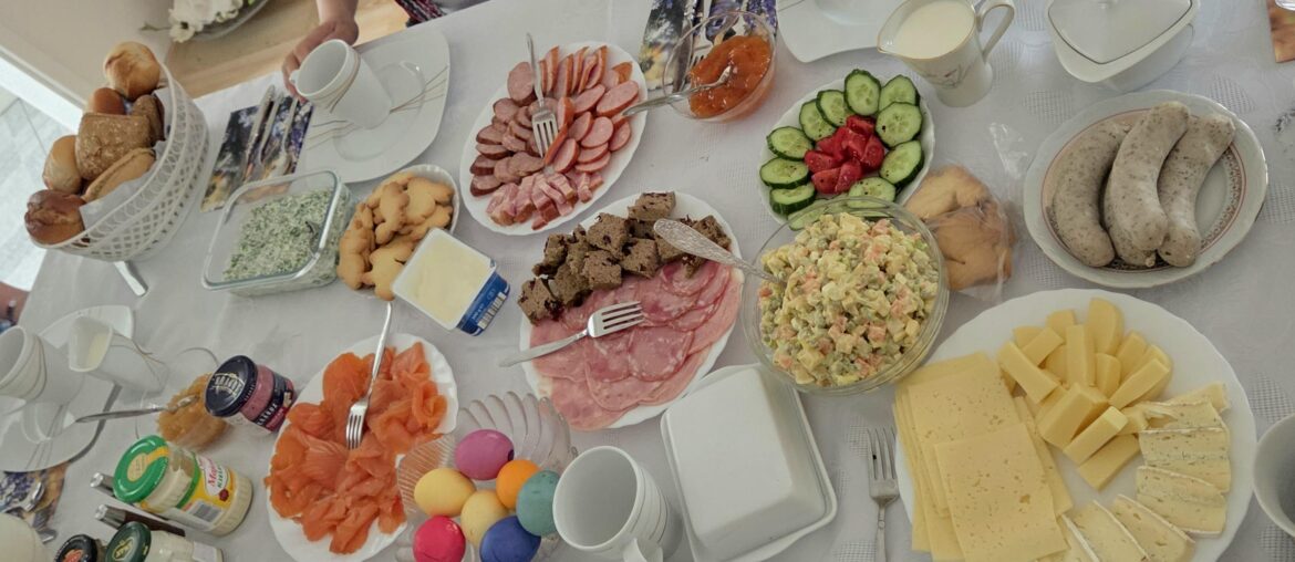 Polish / German Easter breakfast