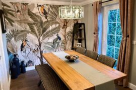 Who knew pink and green could work so well in the jungle!