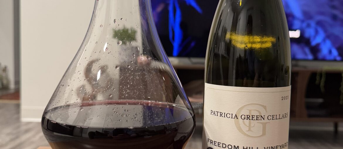 2023 Patricia Hills Estate Pinot Noir from Willamette Valley