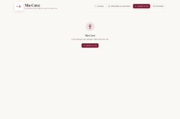 Ma Cave - Application Gestion de Cave à Vin