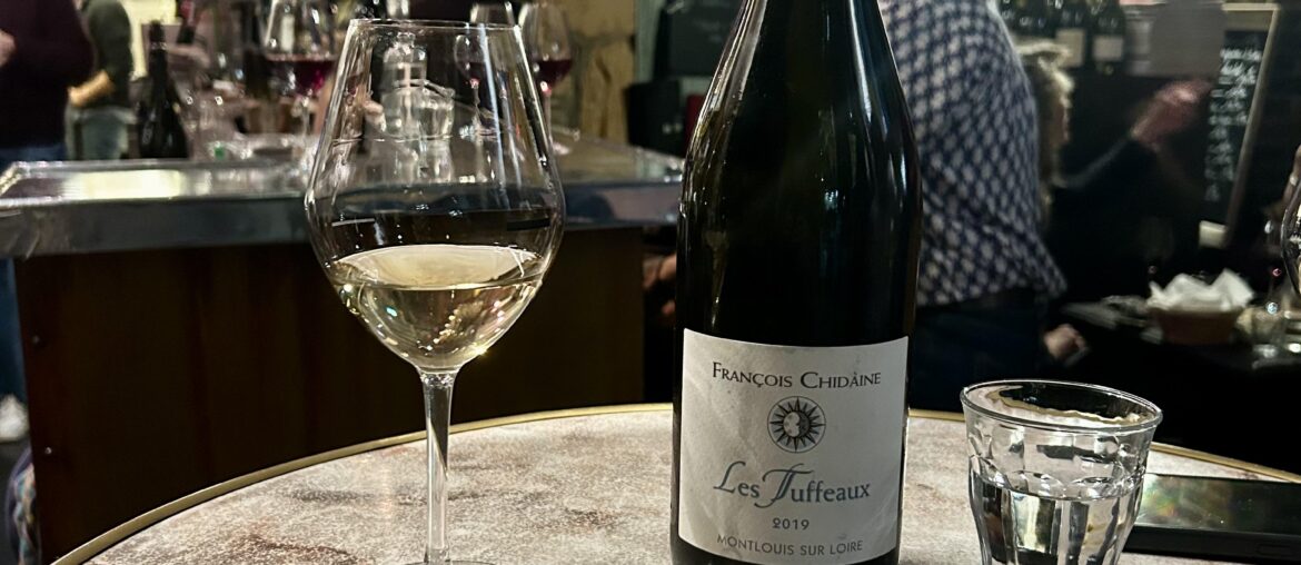 Wine bar in Lyon - François Chidaine tasting Les Tuffeaux 2019