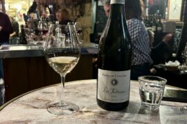 Wine bar in Lyon - François Chidaine tasting Les Tuffeaux 2019