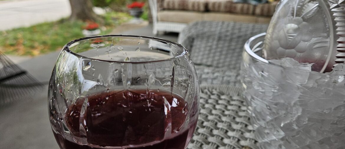 Thunderstorm about to roll through, and I am enjoying a bottle of Langhe Nebbiolo in this southern humidity