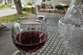 Thunderstorm about to roll through, and I am enjoying a bottle of Langhe Nebbiolo in this southern humidity