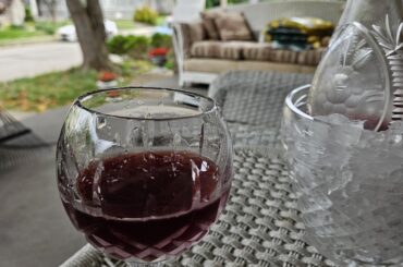 Thunderstorm about to roll through, and I am enjoying a bottle of Langhe Nebbiolo in this southern humidity