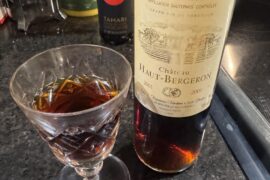 Got to try a very nice 2001 Sauternes last night.