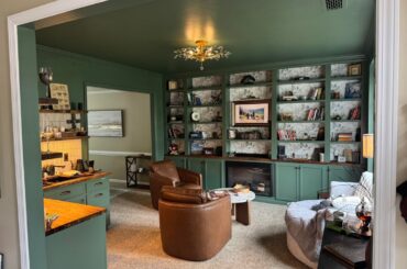 First Home and First Project- The Reading Room/ Coffee Bar