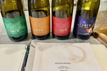 Community theatre rehearsal is more fun with wine!