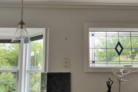 Can I put a wall clock here?