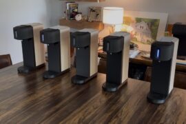 A year ago I posted here about a wine blending machine. Here's the update.