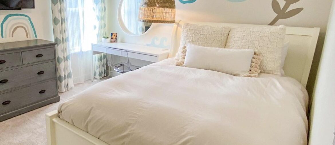 How are the designs on this wall? Painted? Decals?