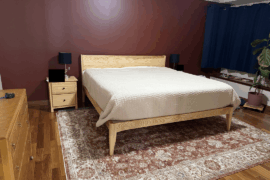 Bedroom almost complete, I think we just need to pick a new quilt/duvet