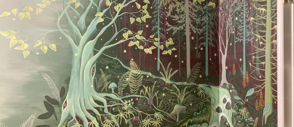 Bringing the forest inside for an epic kids room!!