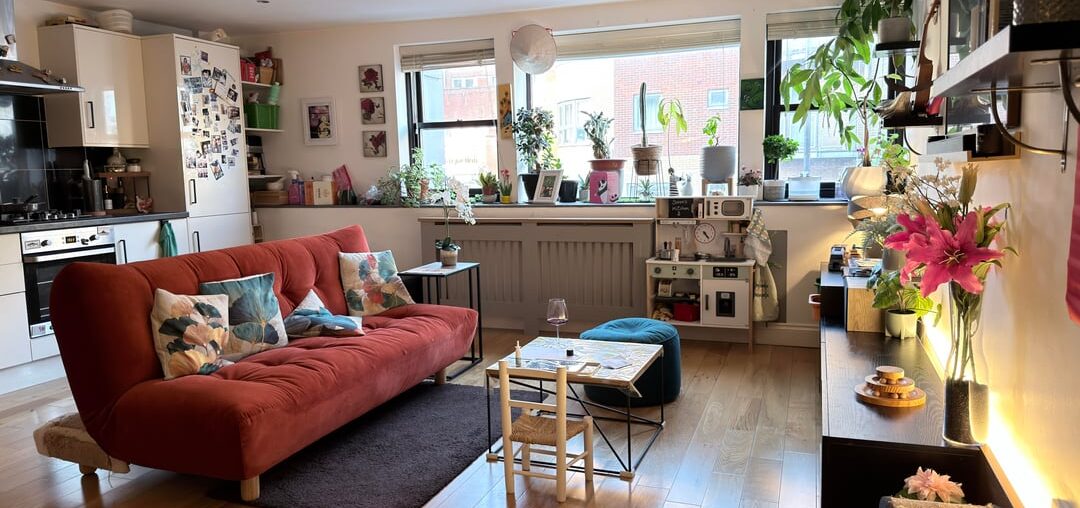 Replaced Angled Sofa