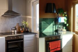 1 year in my Oslo apartment - before/after