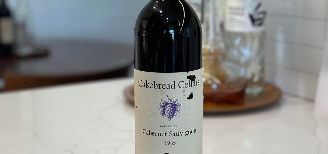 1985 Cakebread Cabernet