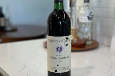 1985 Cakebread Cabernet