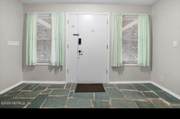 What would you do to this foyer space keeping the tile floor