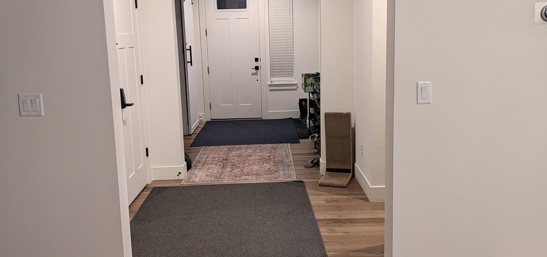 Alignment question! Do I lay out this entryway?