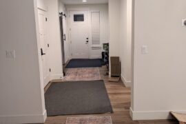 Alignment question! Do I lay out this entryway?