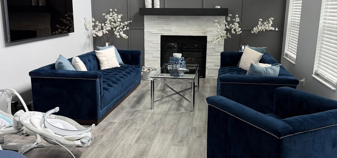 Bold Sofa choice for room?