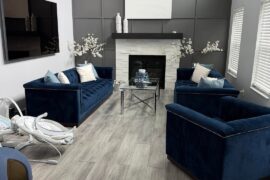 Bold Sofa choice for room?