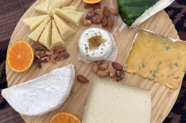 French cheese board
