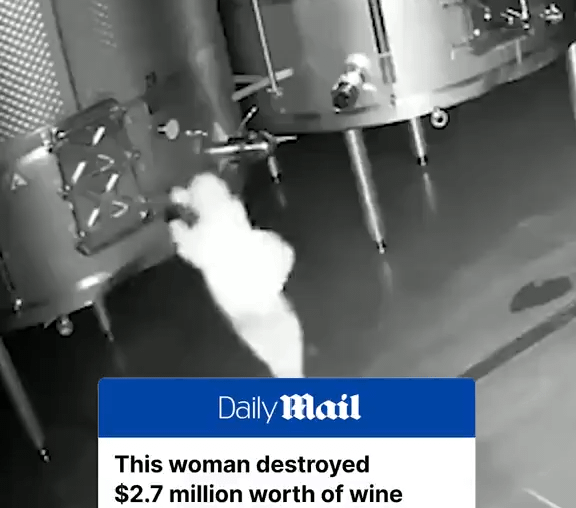 This woman destroyed $2.7 million worth of wine after she was fired