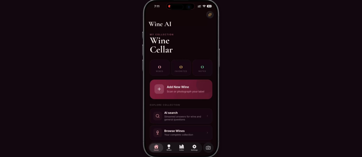 I built an app that lets you scan any wine label and get instant sommelier insights — food pairings, taste profile, grape variety, serving tips. Would love feedback from actual wine lovers.