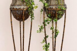 What to do with these beautiful antique pot stands?