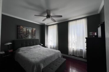 Pure white vs off white curtains for the bedroom?