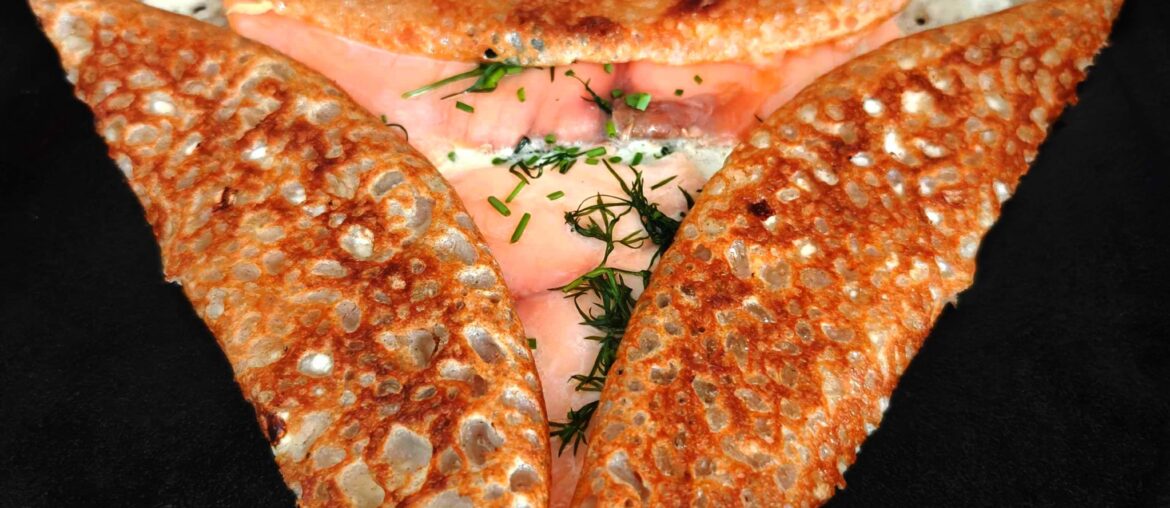 La galette saumon