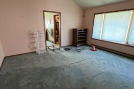 What flooring/curtains/accent color would you choose? Moving on from the 80s!