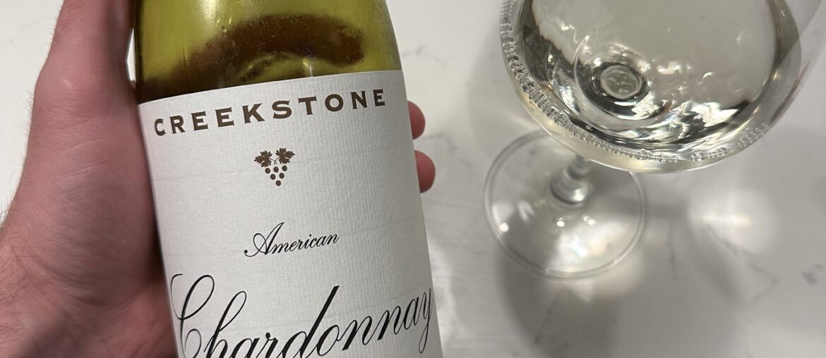 Chardonnay from Creekstone Winery in Helen, Georgia