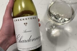 Chardonnay from Creekstone Winery in Helen, Georgia