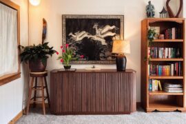 Before and after painting and furnishing!