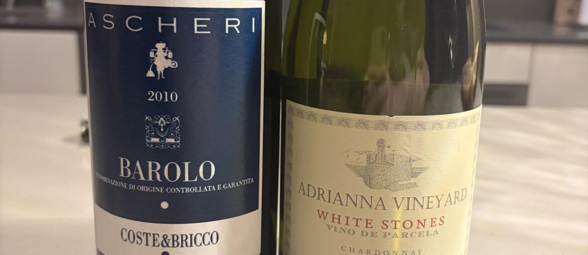 Ascheri Coste & Bricco 2010. Catena Zapata White Stones 2022