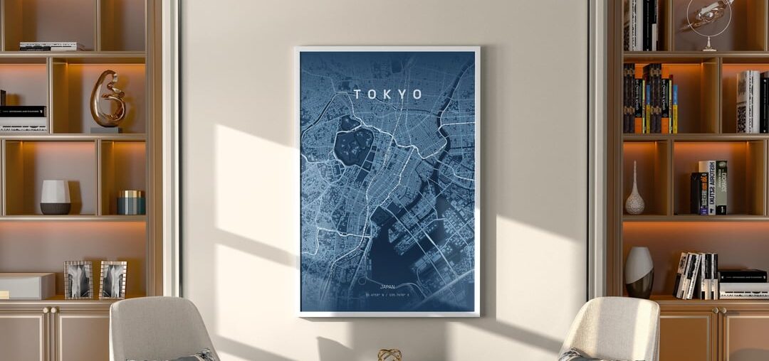 Wall art and custom maps