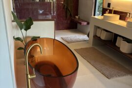 Just finished my master bathroom as part of a big remodel. It’s open concept in the master, which sounds radical but 10/10 THE BEST THING EVER! (There’s 2 other bathrooms anyway)