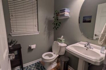 Updating a little powder room