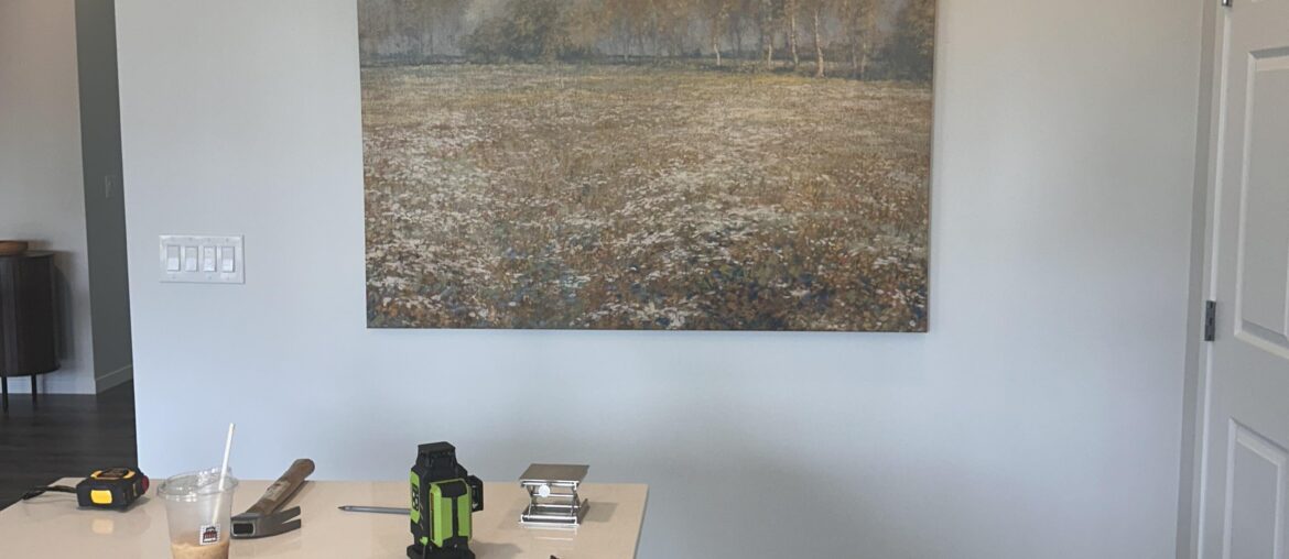 Need feedback: How did we do with hanging this?