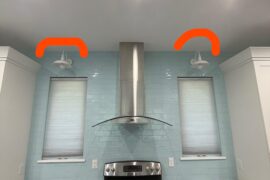 Modern wall mount down light replacement ideas?