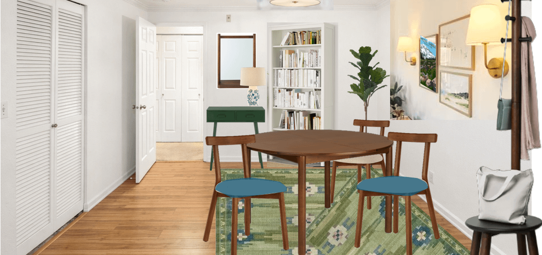 Opinions requested - light wood or walnut in dining room