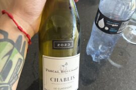 Pascal Bouchard Chablis “Le Classique” 2023 — octopus, ceviche, and Kimmeridgian limestone proved the pairing textbooks right