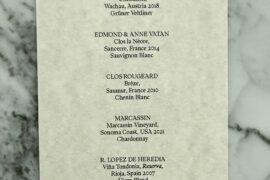 Thoughts on Wine Pairing