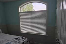 Wife tore down my DIY'd tinfoil covering - Other inexpensive ideas for top part of eyebrow window?