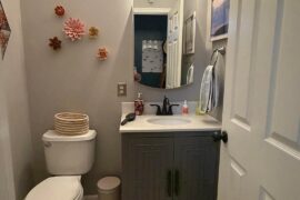 I redid my half bath - decor only