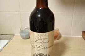 1973 Rosso, San Germano Riserva. Can hardly believe I bought this for barely over £30 in a clearance sale.